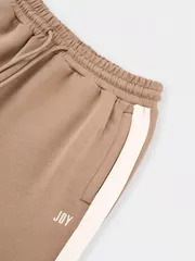 Quần Nỉ Nữ 5S Fashion Phối Màu Cạp Chun Phom Regular WBQNI25002