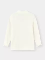 Áo Giữ Nhiệt Bé Gái 5S Fashion Thêu Nơ Cổ 3 Phân G0AGN25003