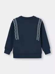 Áo Nỉ Bé Gái 5S Fashion Phối Bèo Dễ Thương Phom Regular G0ANI25001