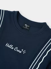 Áo Nỉ Bé Gái 5S Fashion Phối Bèo Dễ Thương Phom Regular G0ANI25001