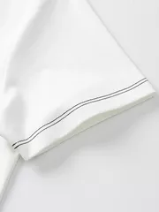 Áo Thun Nam Ngắn Tay 5S Fashion Đường Chần Chỉ ATS24051