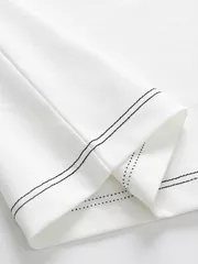 Áo Thun Nam Ngắn Tay 5S Fashion Đường Chần Chỉ ATS24051