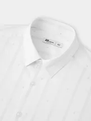 Áo Sơ Mi Nam Dài Tay 5S Fashion Họa Tiết Phom Slimfit M0ASM25012