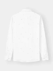 Áo Sơ Mi Nam Dài Tay 5S Fashion Họa Tiết Phom Slimfit M0ASM25013