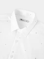 Áo Sơ Mi Nam Dài Tay 5S Fashion Họa Tiết Phom Slimfit M0ASM25013