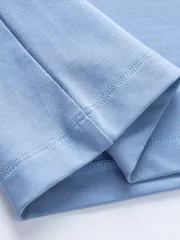 Áo Thun Nam Ngắn Tay 5S Fashion Trơn Slimfit ATS24052