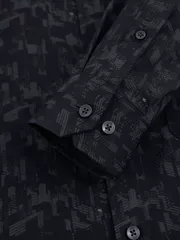 Áo Sơ Mi Dài Tay Nam 5S Fashion Họa Tiết Phom Regular M0ASM25014