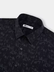 Áo Sơ Mi Dài Tay Nam 5S Fashion Họa Tiết Phom Regular M0ASM25014