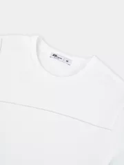 Áo Nỉ Nam 5S Fashion Phom Slimfit Phối Kẻ Tinh Tế M0ANI25005