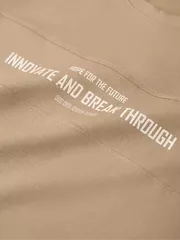 Áo Nỉ Nam 5S Fashion Cổ Tròn In Chữ Phom Regular M0ANI25012