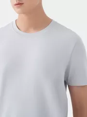 Áo Thun Nam Ngắn Tay 5S Fashion Basic ATS24054