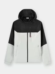 Áo Khoác Gió Nam 5S Fashion Mũ Rời Can Phối Phom Regular M0AKG25004