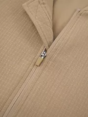 Áo Khoác Bomber Nam 5S Fashion Lót Nỉ Vải Hiệu Ứng M0AKB25012