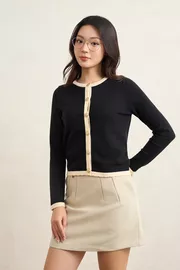 Áo Len Nữ Cardigan 5S Fashion Phom Regular W0ALE25008