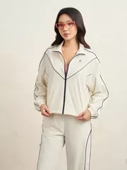 Áo Khoác Gió Nữ Cổ Đứng 5S Fashion Phom Regular WBAKG25007