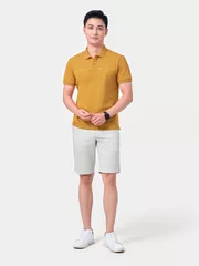 Áo Polo Nam 5S Fashion In Chữ PERSERVE APC24029