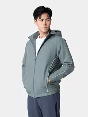 Áo Khoác Gió Nam Lót Lông Mũ Rời 5S Fashion Phom Regular AKG24015