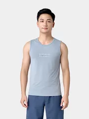 Áo Sát Nách Nam 5S Fashion In Chữ Phom Slimfit ASN24002