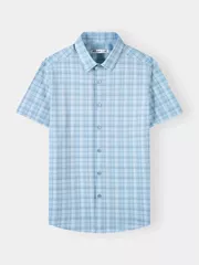 Áo Sơ Mi Nam 5S Fashion Kẻ Ô Phom Slimfit M0ASC26055