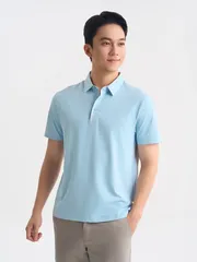 Áo Polo Nam Thể Thao 5S Fashion Dệt Hiệu Ứng APC25074