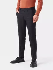 Quần Tây Nam 5S Fashion Dệt Kẻ Ô Slimfit QAU23055