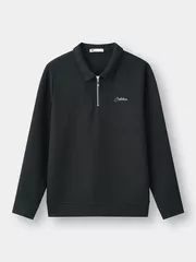 Áo Nỉ Cổ Khóa Nam 5S Fashion Họa Tiết Chữ Thêu M0ANI25010