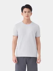 Áo Thun Nam Ngắn Tay 5S Fashion Basic ATS24054