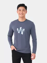 Áo Thun Dài Tay Cổ Tròn 5S Fashion Slimfit ATO23001