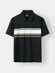 Áo Polo Nam 5S Fashion Phối Sọc Kẻ Ngang Phom M0APC26090