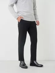 Quần Tây Nam 5S Fashion Phom Smart fit Trơn Basic M0QAU25034