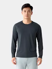 Áo Thun Nam Dài Tay Thể Thao 5S Fashion Tay Raglan ATH24008