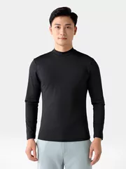 Áo Giữ Nhiệt Nam 5S Fashion Cổ 3 Phân Phom Body AGN24001 