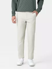 Quần Dài Kaki Nam 5S Fashion Cạp Smart-Waist Slimfit QKK24104