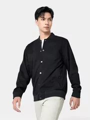 Áo Khoác Bomber Varsity Nam 5S Fashion Dệt Họa Tiết Cao Cấp AKB24010