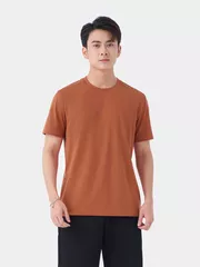 Áo Thun Nam Ngắn Tay 5S Fashion In Tay Slimfit ATS24031