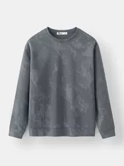 Áo Nỉ Nam Cotton 5S Fashion Họa Tiết Phom Casual ANI24001