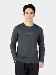 Áo Thun Nam Dài Tay 5S Fashion In Chữ Phom Slimfit ATH24029