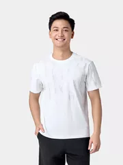 Áo Thun Nam Ngắn Tay 5S Fashion Cotton In Họa Tiết Casual ATS24004