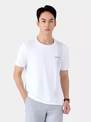 Áo Thun Nam Ngắn Tay 5S Fashion Họa Tiết Sọc ATS25006