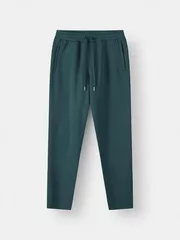 Quần Nỉ Nam 5S Fashion Trơn Phom Regular Cạp Chun MBQNI25006