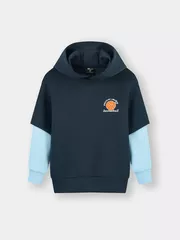 Áo Nỉ Hoodie Bé Trai 5S Fashion Can Phối Phom Regular B0ANI25001