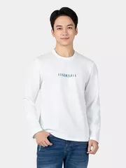 Áo Thun Nam Dài Tay In Chữ 5S Fashion Phom Slimfit ATH24009