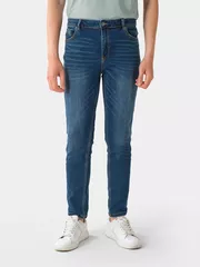 Quần Jean Nam 5S Fashion Cottton Phom Slimfit QBD23002