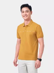 Áo Polo Nam 5S Fashion In Chữ PERSERVE APC24029
