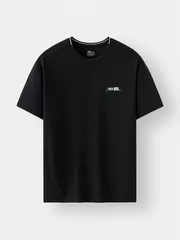 Áo Thun Nam Ngắn Tay 5S Fashion Dệt Bo Cổ Hiệu Ứng ATS25003