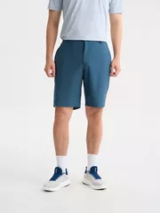 Quần Short Thể Thao Nam 5S Fashion Cạp Cúc Phối Chun Trơn QST25015