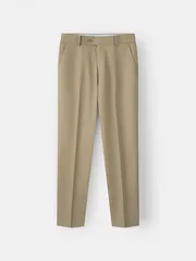 Quần Tây Nam 5S Fashion Phom Regular Trơn Lịch Lãm M0QAU25009