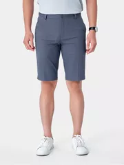 Quần Short Kaki Nam 5S Fashion Trơn Phom Slimfit QSK24020