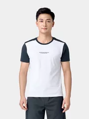 Áo Thun Nam Ngắn Tay 5S Fashion Tay Raglan Slimfit ATS24017