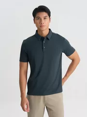 Áo Polo Nam Thể Thao 5S Fashion In Chữ Tay Regular APC25039